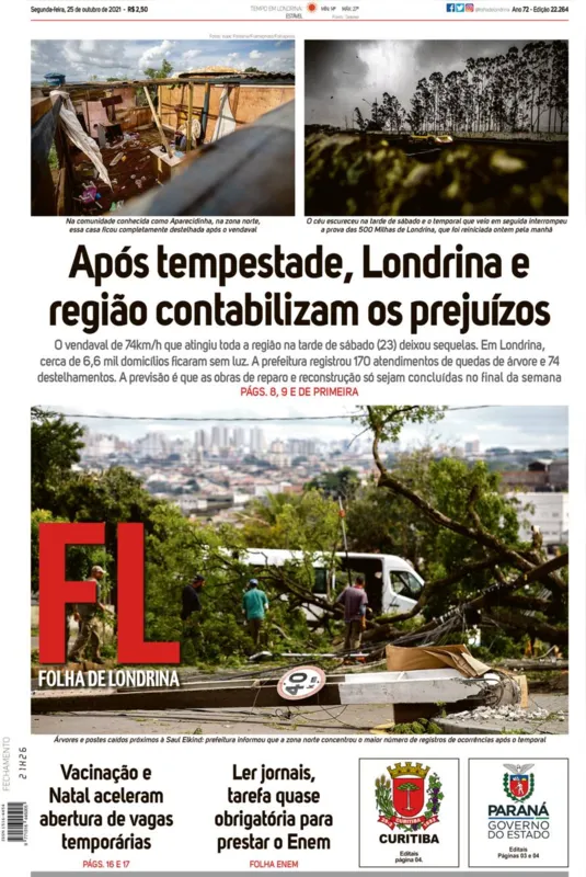 Imagem ilustrativa da imagem Capa 25/10/2021