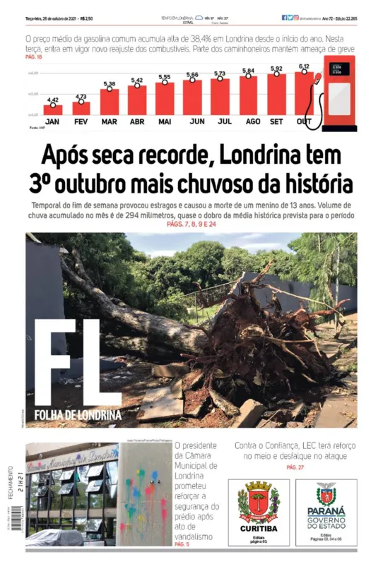 Imagem ilustrativa da imagem Capa 26/10/2021