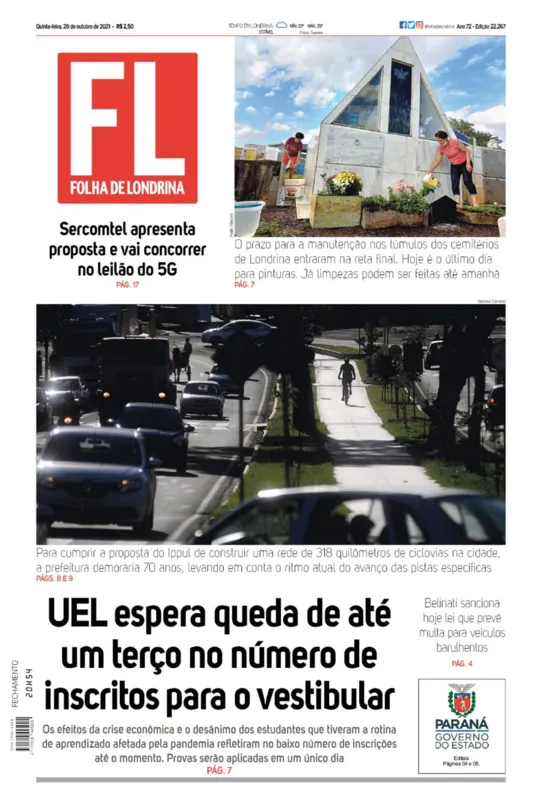 Imagem ilustrativa da imagem Capa 28/10/2021