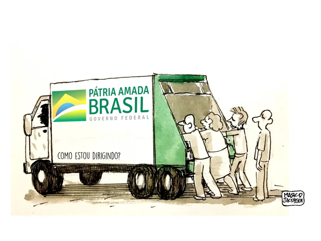 Imagem ilustrativa da imagem Charge 21/10/2021