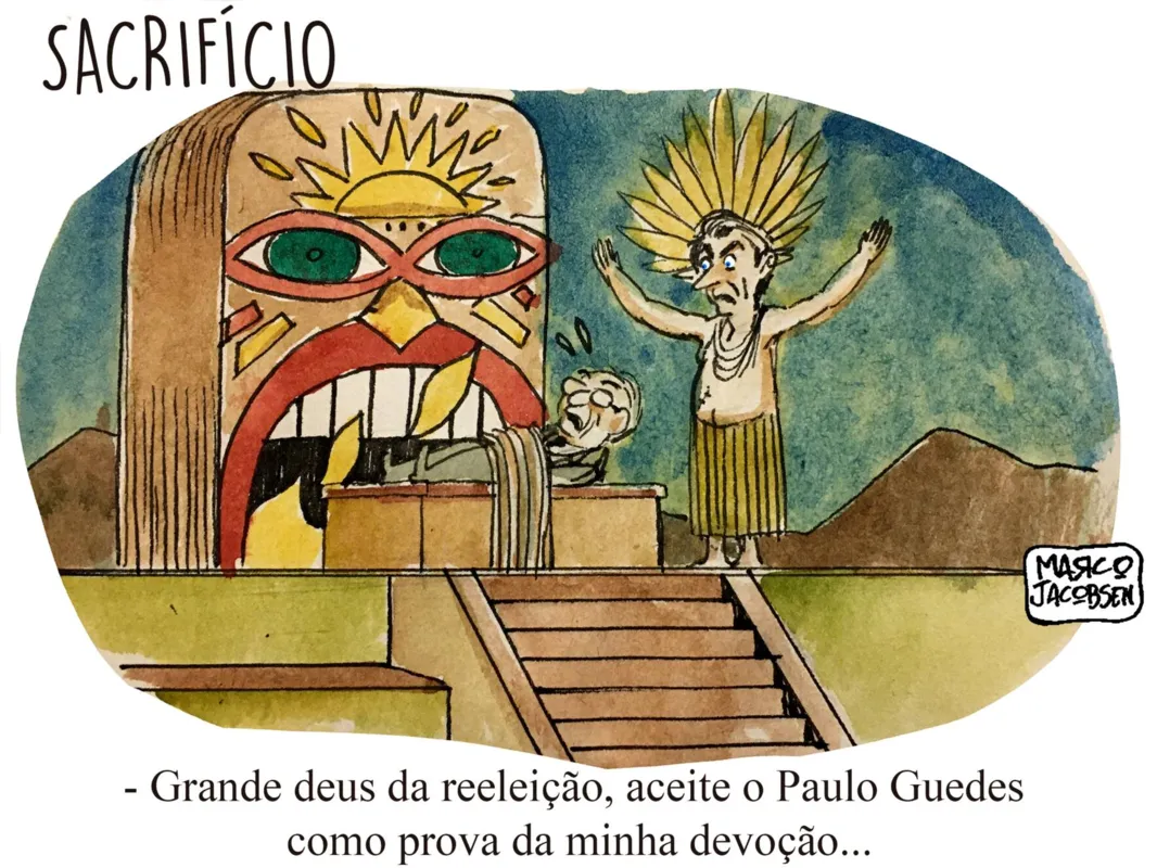 Imagem ilustrativa da imagem Charge 22/10/2021
