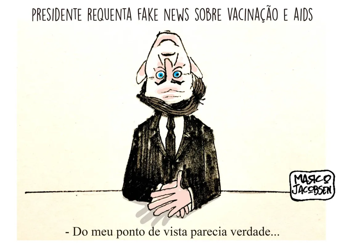 Imagem ilustrativa da imagem Charge 25/10/2021