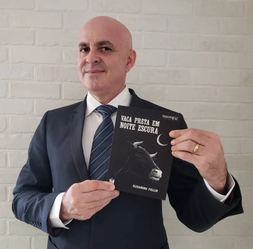 Elizandro Pellin lança livro de memórias: personagens são universais e tratam das coisas simples da vida