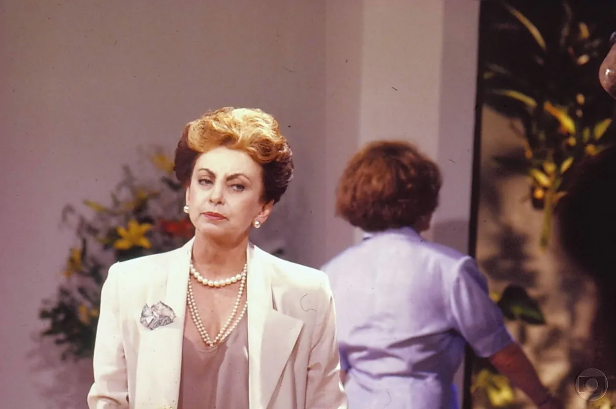 Beatriz Segall no papel de Odete Roitman: socialite e vilã na novela "Vale Tudo" fez história na TV brasileira