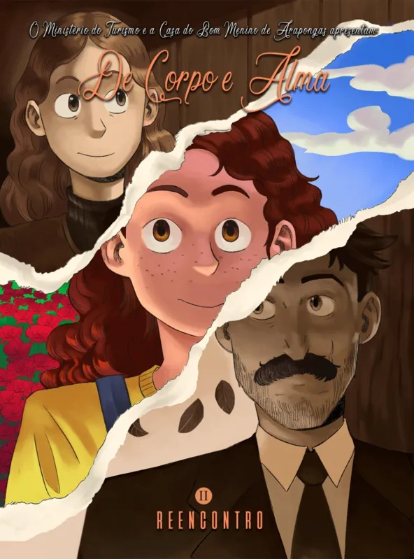 Capa do livro Reencontro, segundo volume da trilogia “De Corpo e Alma”