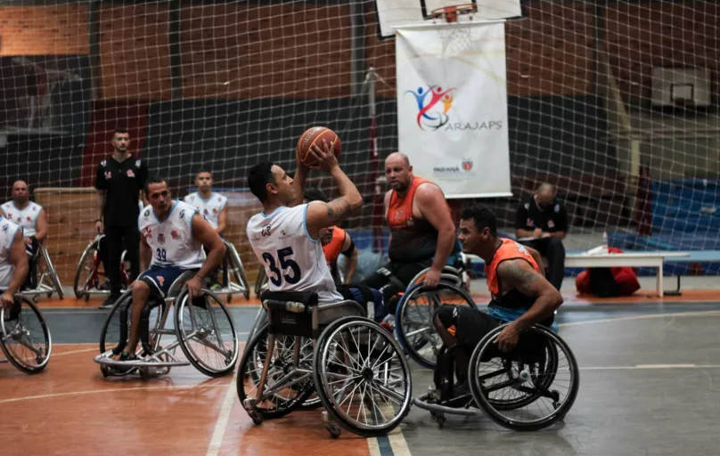 O basquetebol em cadeira de rodas será uma das 14 modalidades em disputa nos Parajaps