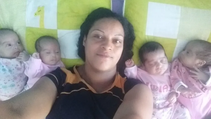 Tânia e as quatro filhas: Diarista faz planos para voltar a trabalhar, mas se preocupa com vaga em creches do município