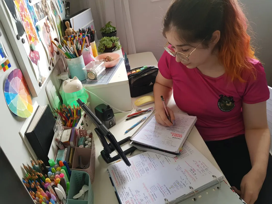 A candidata Catarina Franco Seco usará a nota do Enem para concorrer a uma vaga no curso de Medicina. 