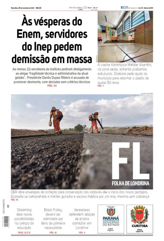 Imagem ilustrativa da imagem Capa 09/11/2021