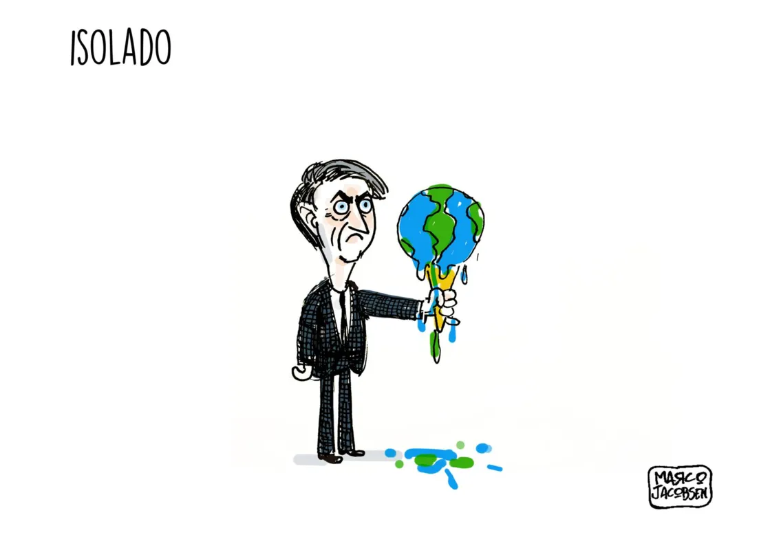 Imagem ilustrativa da imagem Charge 04/11/2021