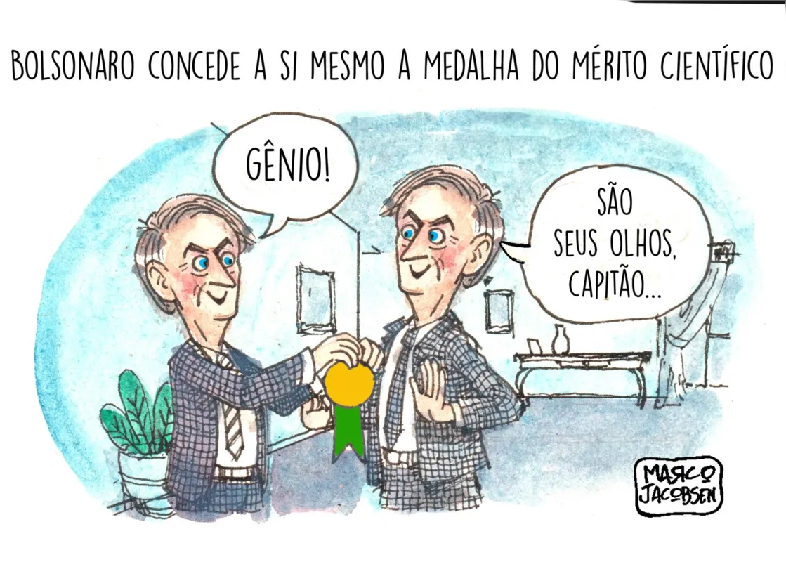 Imagem ilustrativa da imagem Charge 06/11/2021