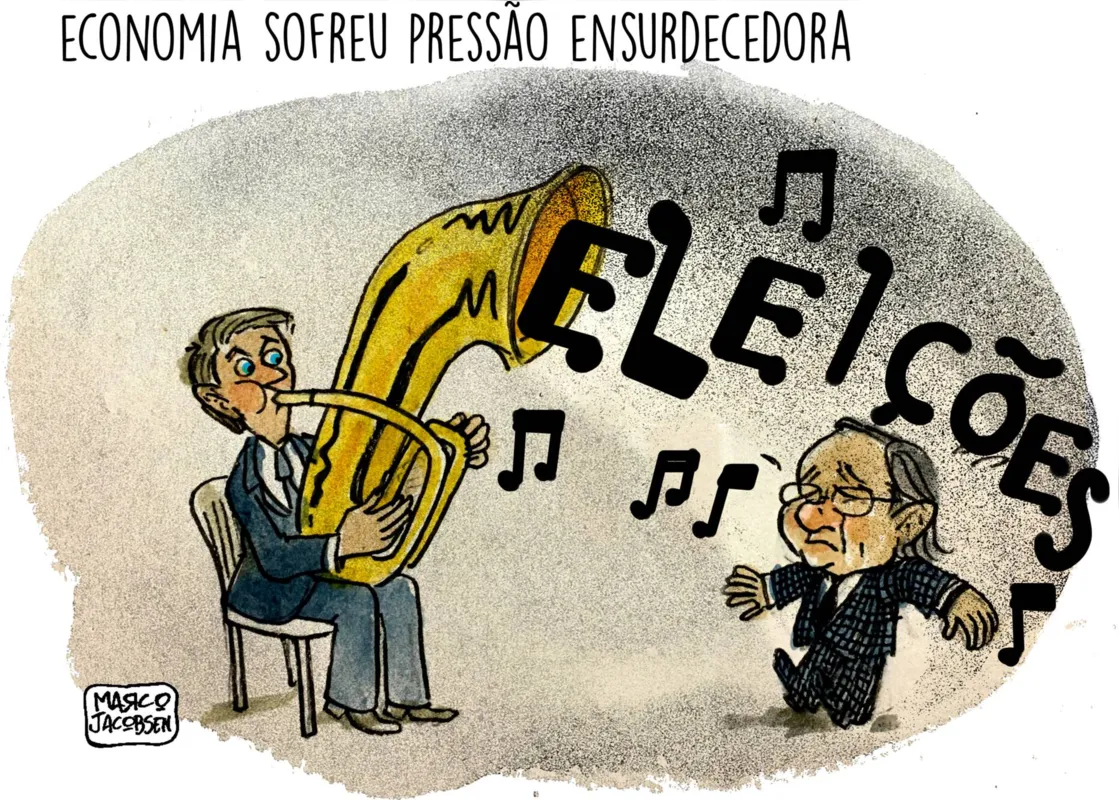 Imagem ilustrativa da imagem Charge 12/11/2021