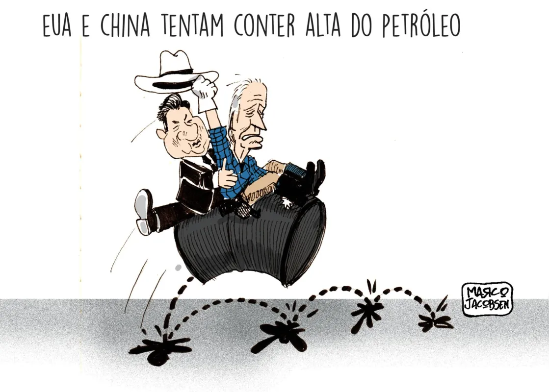 Imagem ilustrativa da imagem Charge 24/11/2021