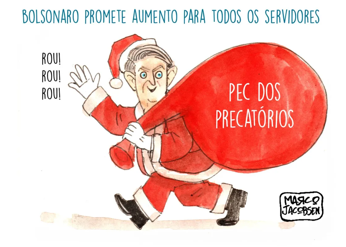 Imagem ilustrativa da imagem Charge de 17/11/2021