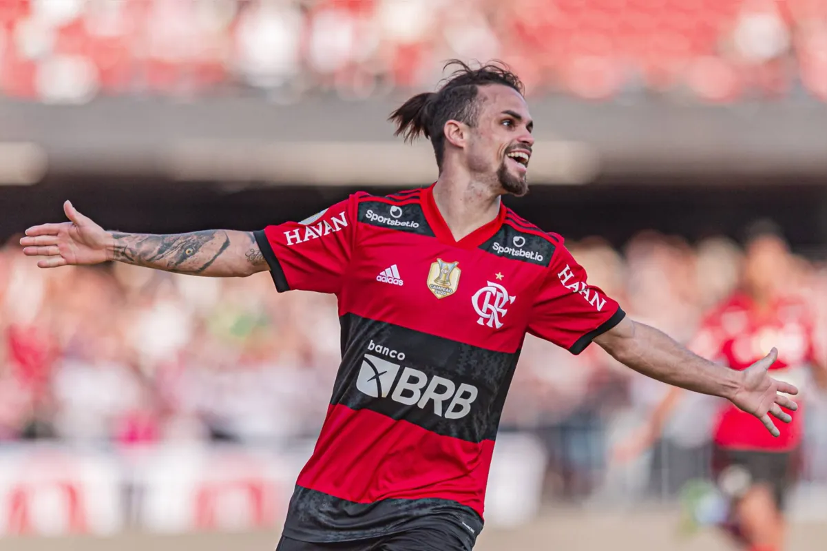 Imagem ilustrativa da imagem Flamengo goleia São Paulo no Morumbi com atuação de gala de Michael