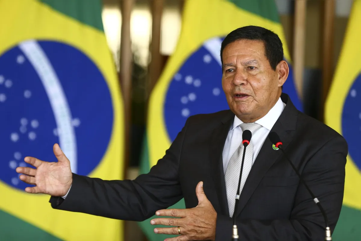 Mourão chefia o Conselho da Amazônia, estrutura responsável por coordenar as ações de preservação no bioma, mas que passa por um processo de esvaziamento