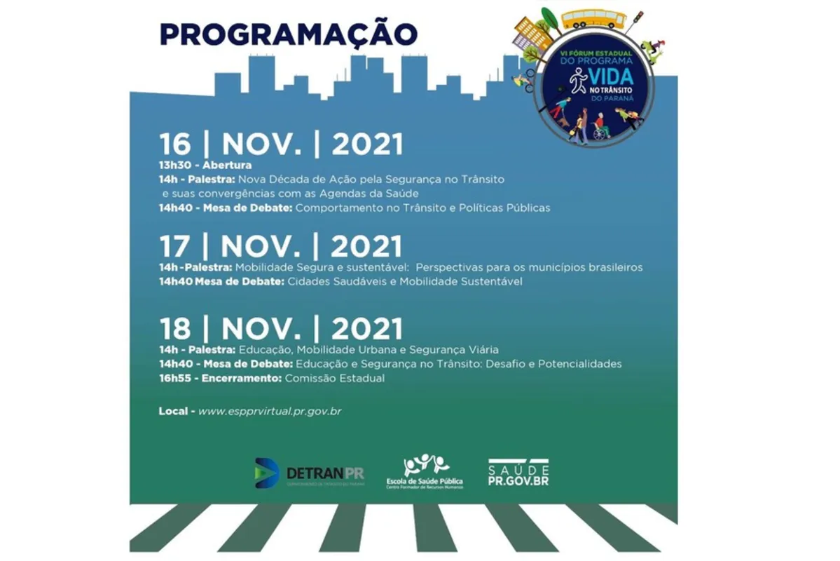 Imagem ilustrativa da imagem Paraná promove Fórum Estadual de Trânsito