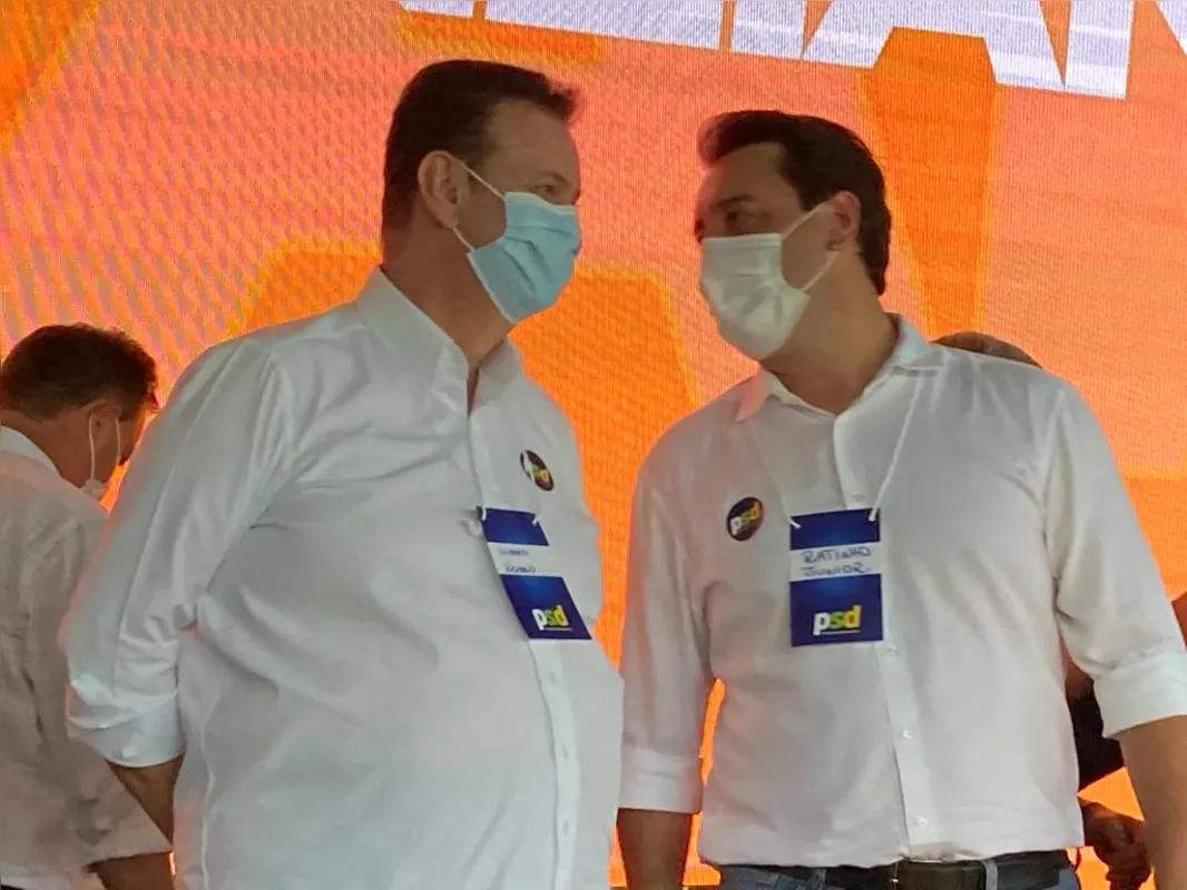 Imagem ilustrativa da imagem Ratinho Junior evita confirmar palanque com Pacheco em 2022