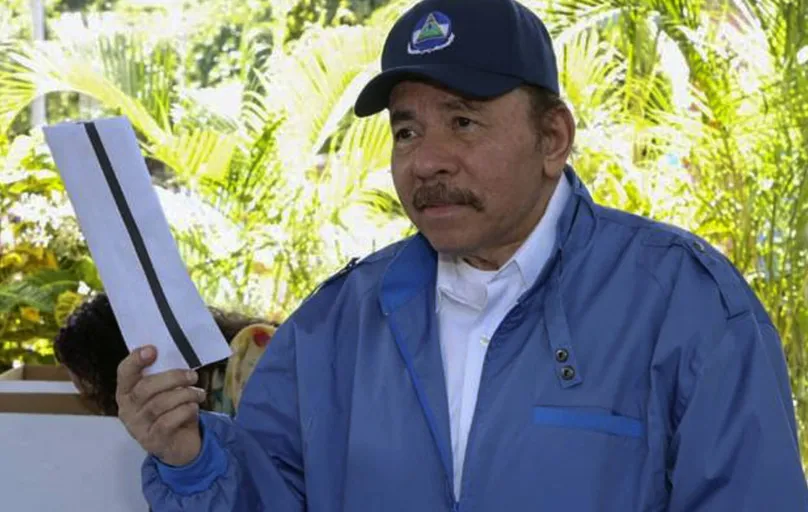 A chapa de Ortega disputou contra cinco outros candidatos - todos aliados do governo