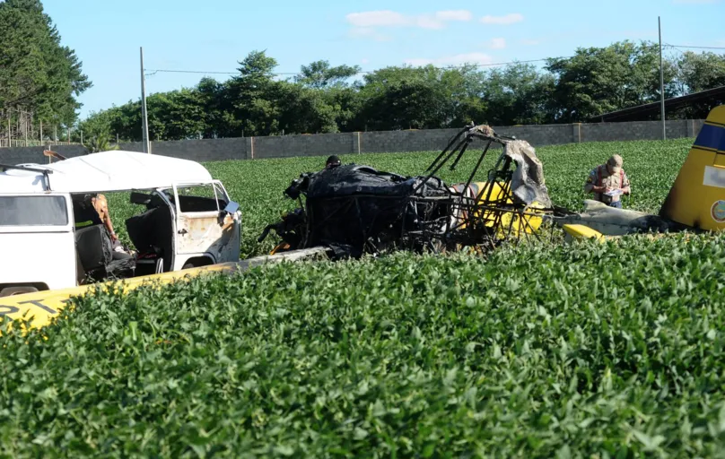 Em 2016, um monomotor atingiu uma Kombi que passava pela rodovia Carlos João Strass, no distrito da Warta: ocorrência provocou a morte de seis trabalhadores rurais 
