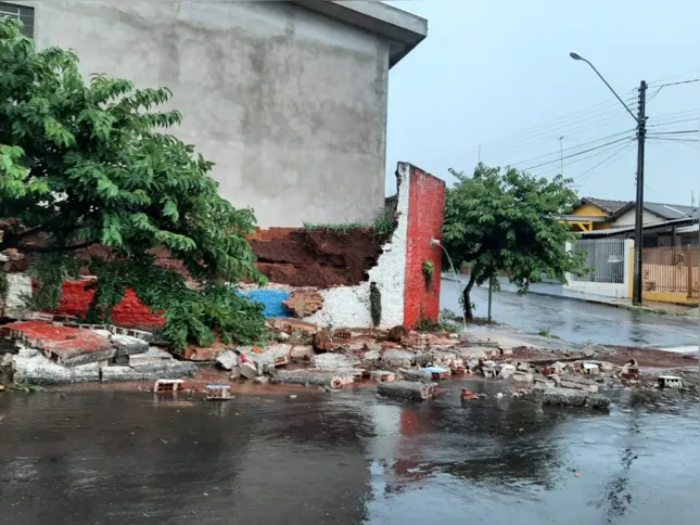Imagem ilustrativa da imagem Chuva e vento forte causam estragos em Apucarana