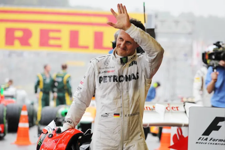 Schumacher é ainda hoje o maior campeão da história da Fórmula 1, empatado com Lewis Hamilton com sete títulos