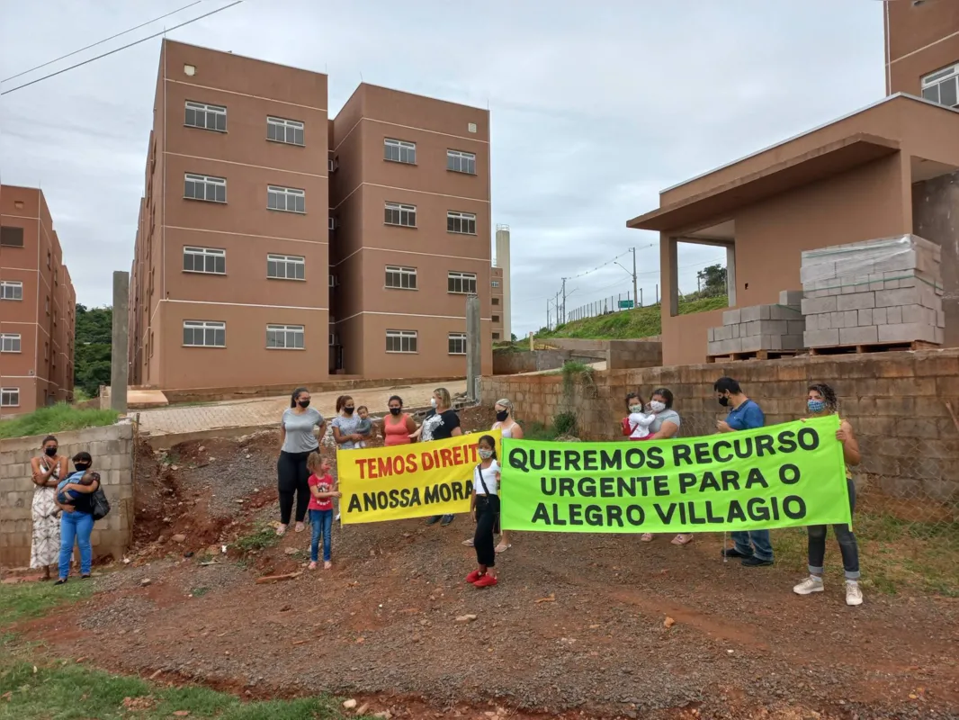 Mais de 140 famílias aguardam as conclusões das obras