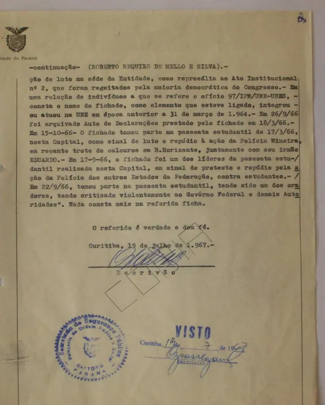 “A minha ficha era absolutamente ridícula, dizendo barbaridades." 