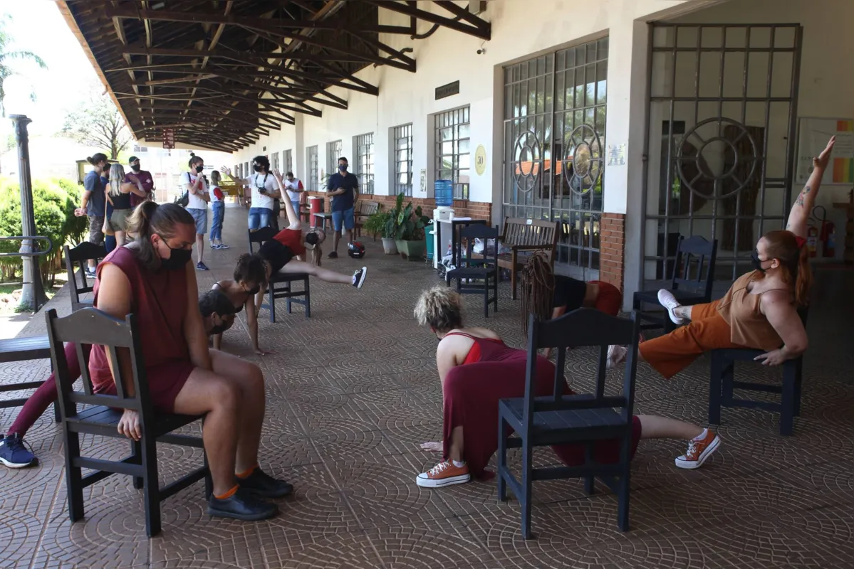 Nua Cia da Dança no Museu Histórico de Londrina no aniversário de 87 anos de Londrina