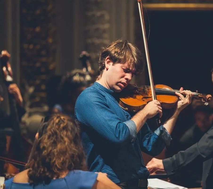 Leonardo Jaffé: violinista se apresenta neste sábado (11) com a Camerata Fukuta 