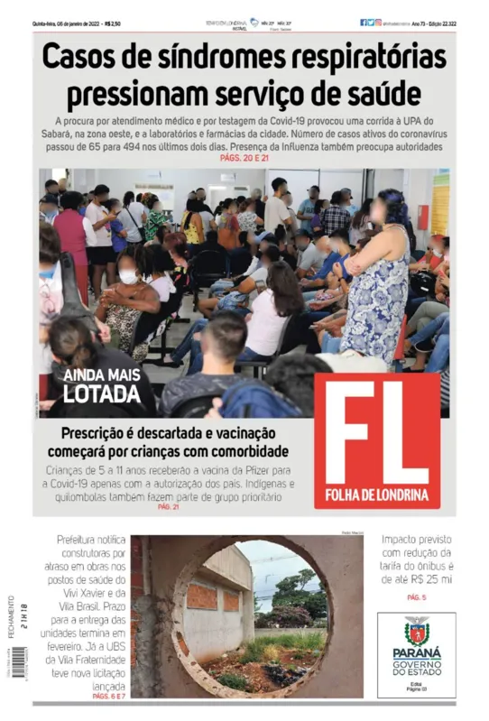Imagem ilustrativa da imagem Capa 06/01/2022
