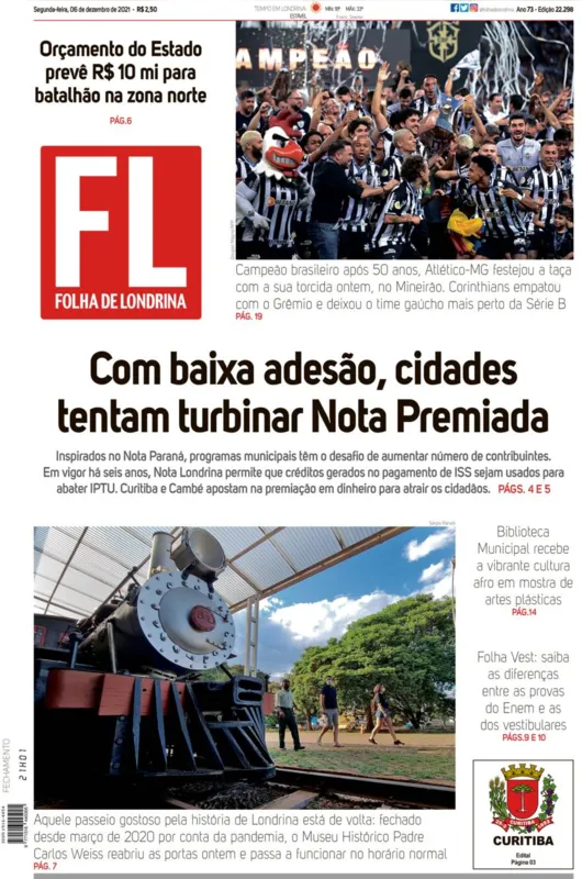 Imagem ilustrativa da imagem Capa 06/12/2021