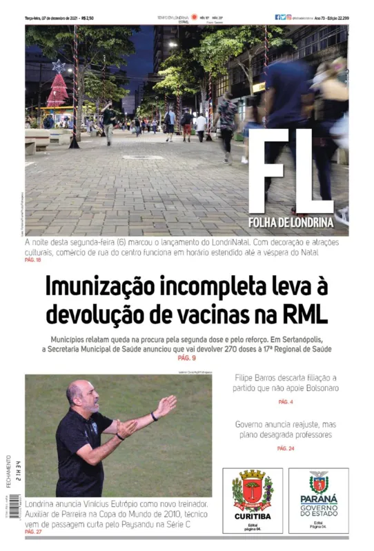 Imagem ilustrativa da imagem Capa 07/12/2021