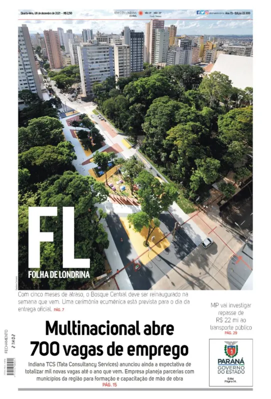 Imagem ilustrativa da imagem Capa 08/12/2021