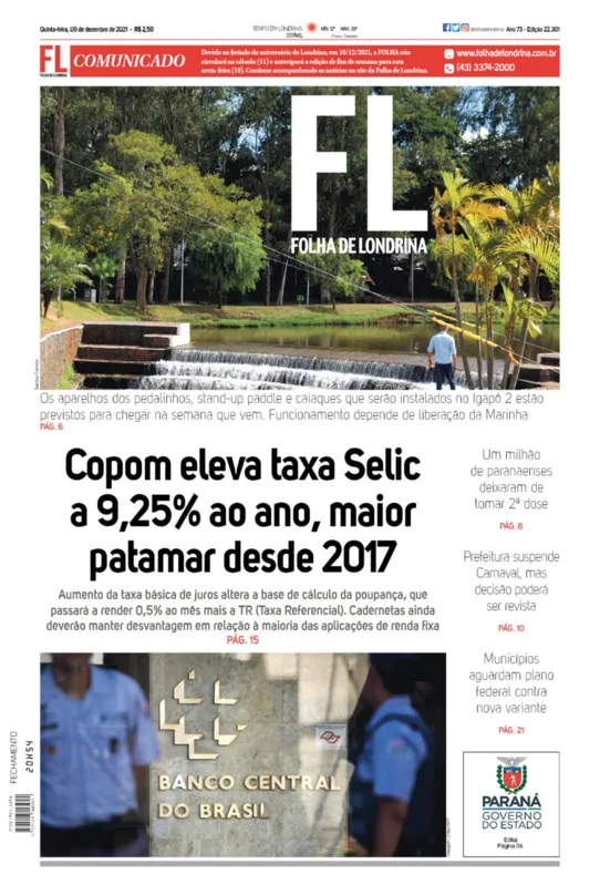 Imagem ilustrativa da imagem Capa 09/12/2021