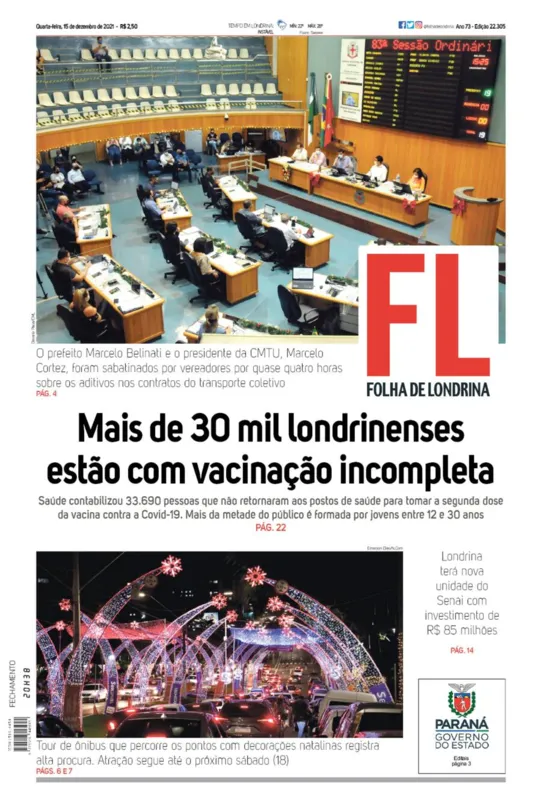 Imagem ilustrativa da imagem Capa 15/12/2021
