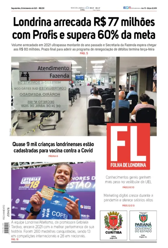 Imagem ilustrativa da imagem Capa 20/12/2021