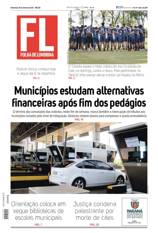 Imagem ilustrativa da imagem Capa 25/11/2021