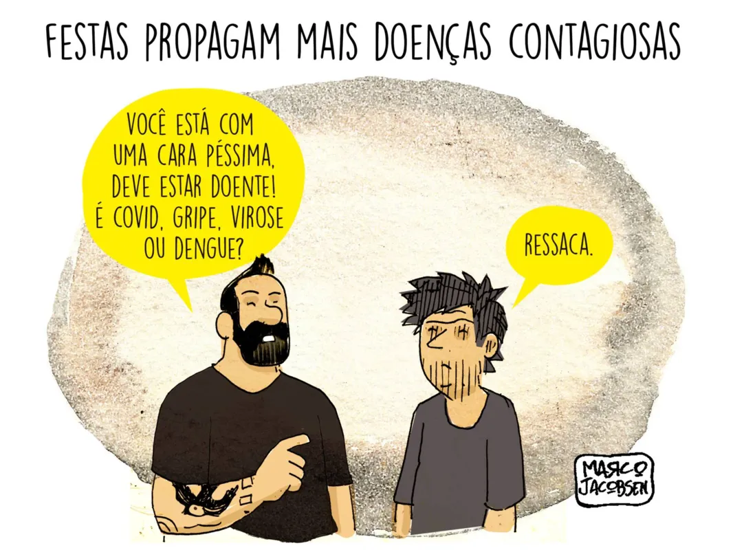 Imagem ilustrativa da imagem Charge 06/01/2022