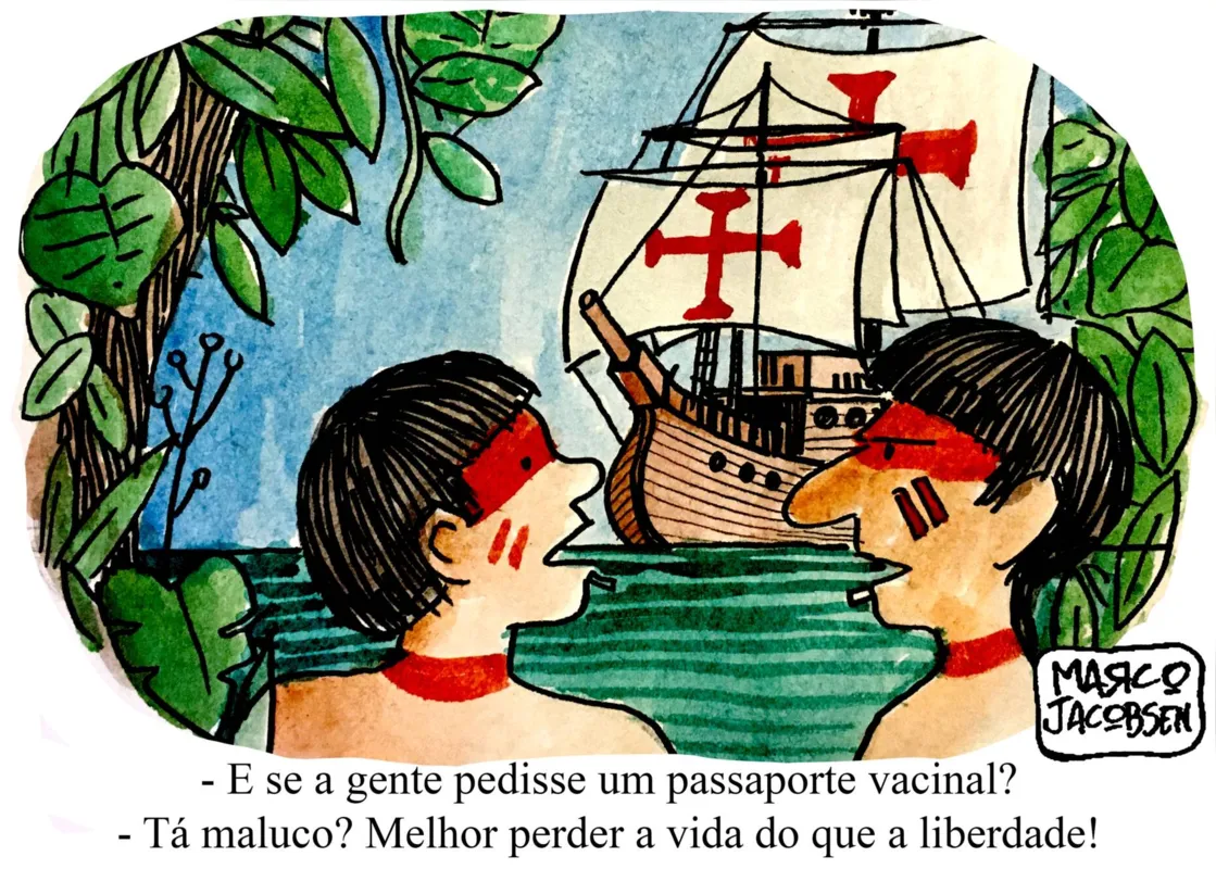 Imagem ilustrativa da imagem Charge 09/12/2021