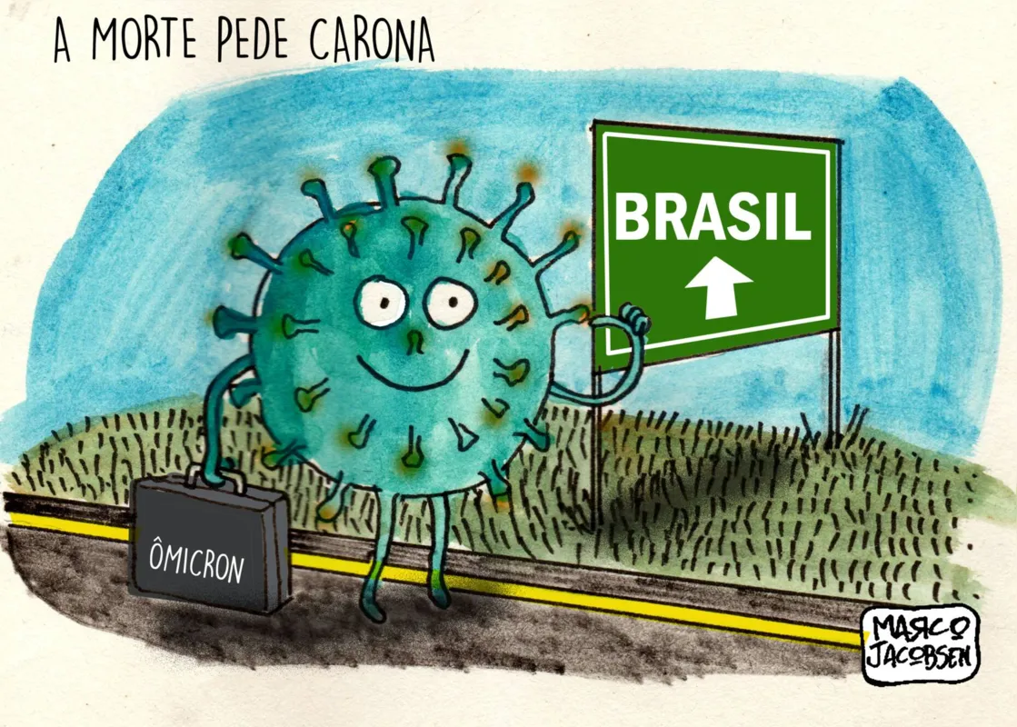 Imagem ilustrativa da imagem Charge 14/12/2021