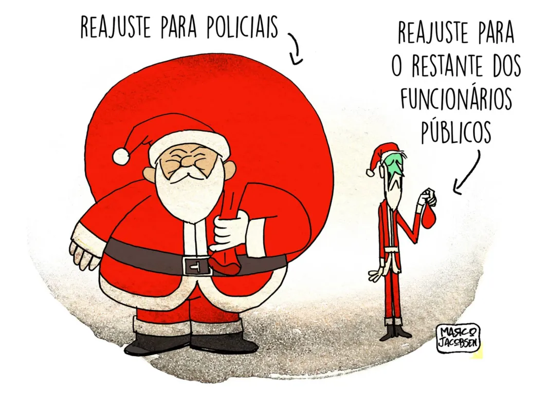 Imagem ilustrativa da imagem Charge 23/12/2021