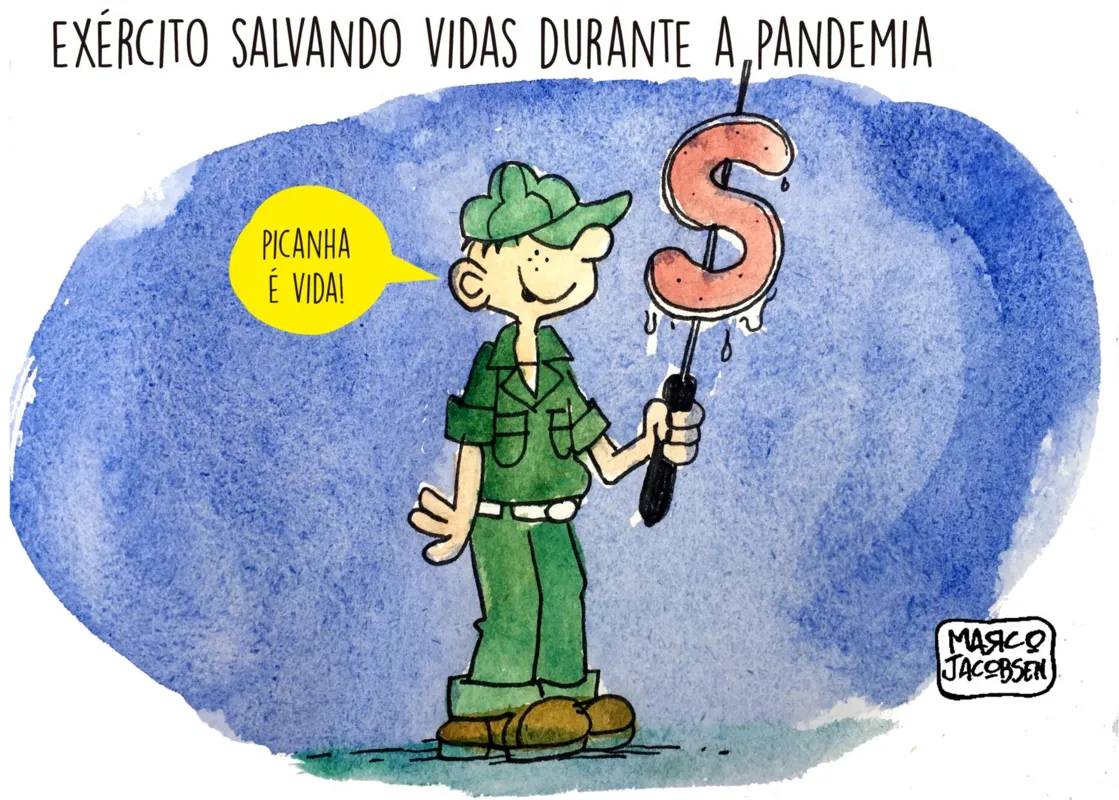 Imagem ilustrativa da imagem Charge 28/12/2021