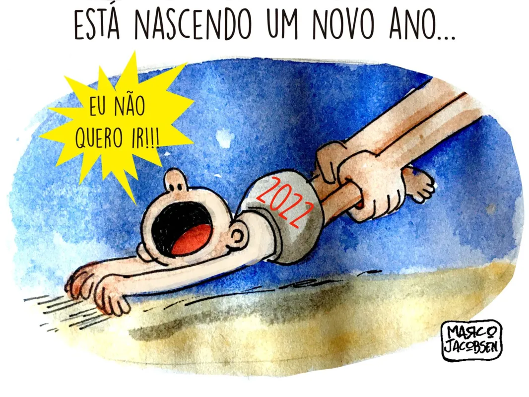 Imagem ilustrativa da imagem Charge 30/12/2021