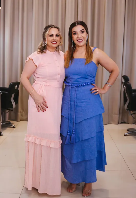 As anfitriãs Bety Garnica e Sandra Rodrigues