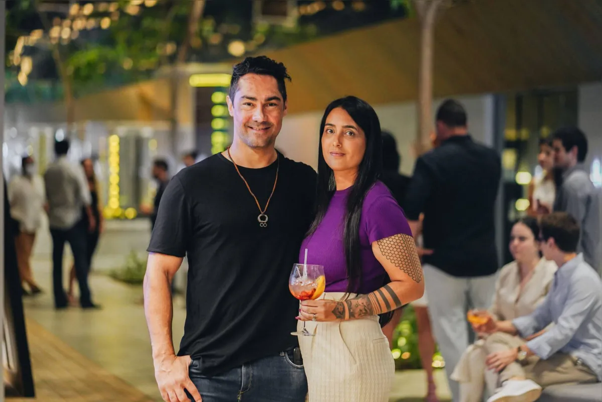 Fernando Martins e Nayanna Romero