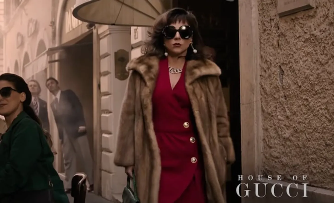 Imagem ilustrativa da imagem De volta as telonas, Lady Gaga vive Patrizia Reggiani em 'Casa Gucci'