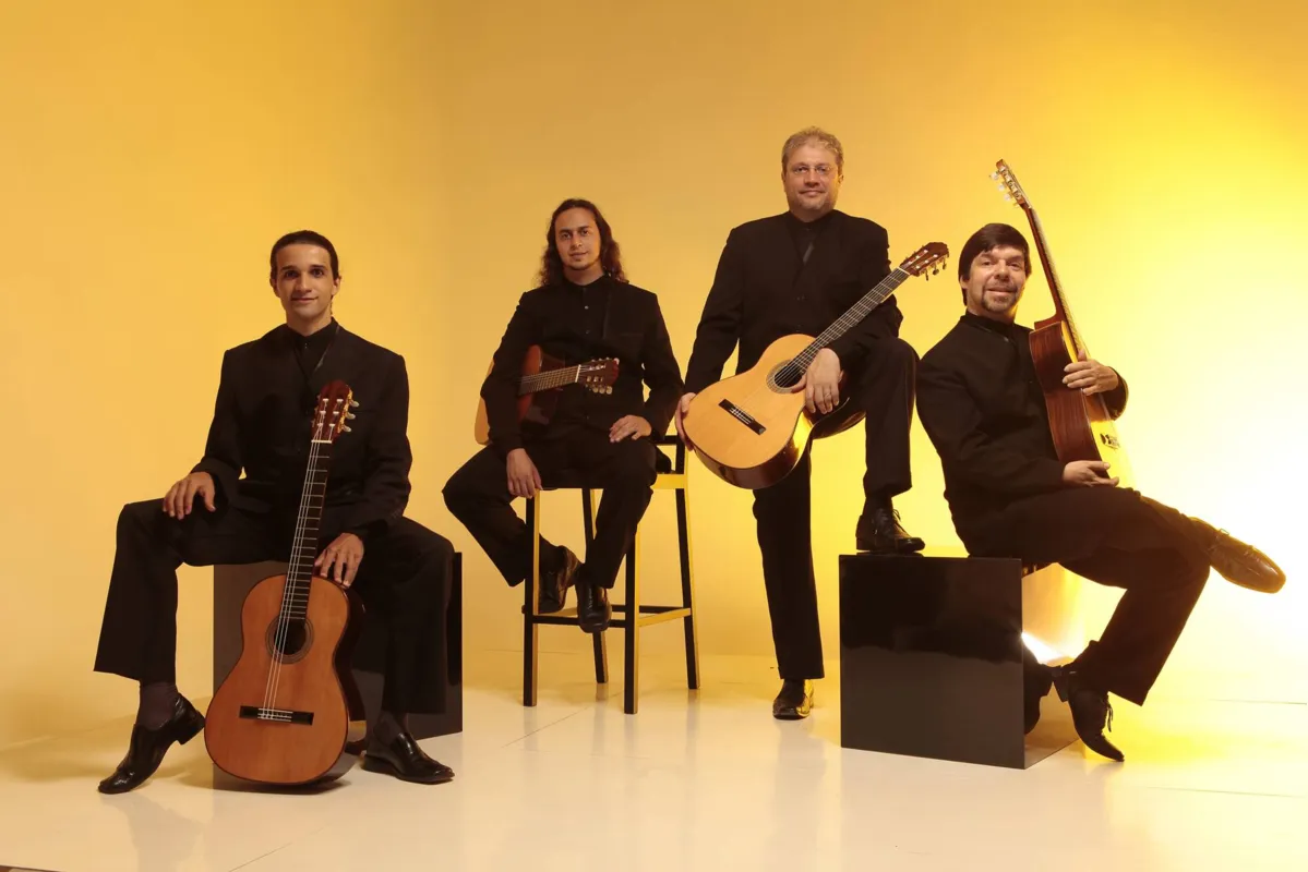 O grupo Quartenaglia abre o Festival Internacional de Música de Londrina neste domingo (5), no Teatro Mãe de Deus
