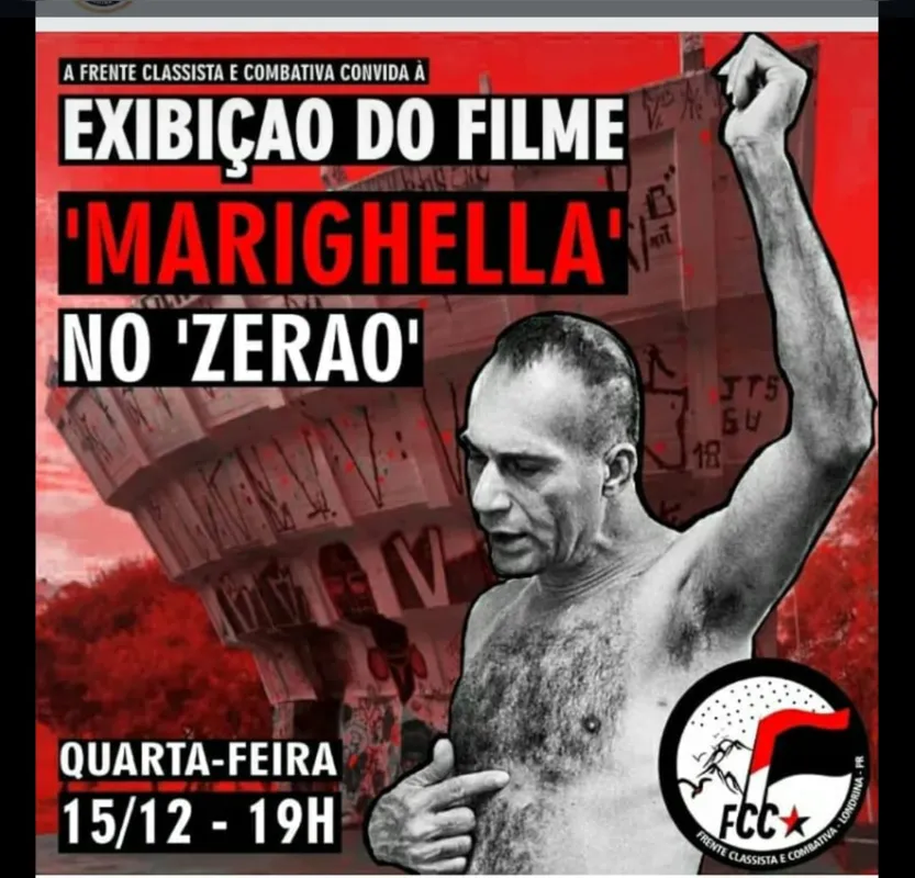 Imagem ilustrativa da imagem Filme Marighella terá exibição gratuita no Zerão nesta quarta (15)