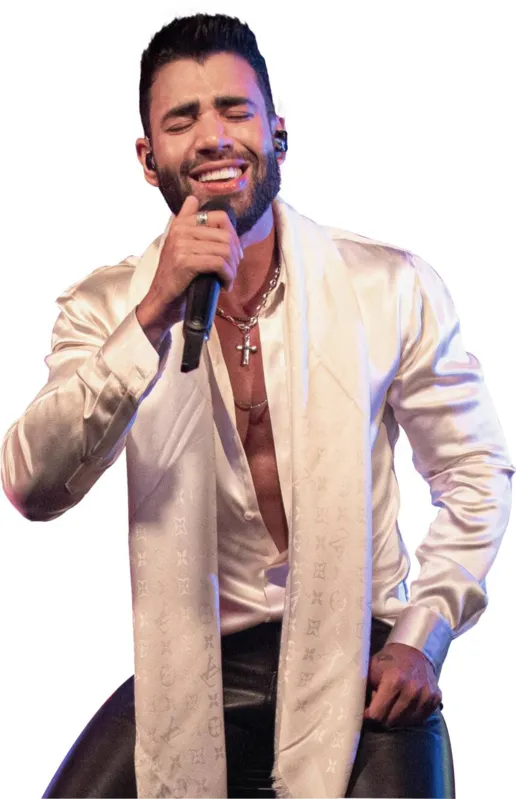Gusttavo Lima ganhou uma placa de diamante da Sony Music Brasil pelos impressionantes 1,4 bilhões streamings  do álbum "O Embaixador - The Legacy"